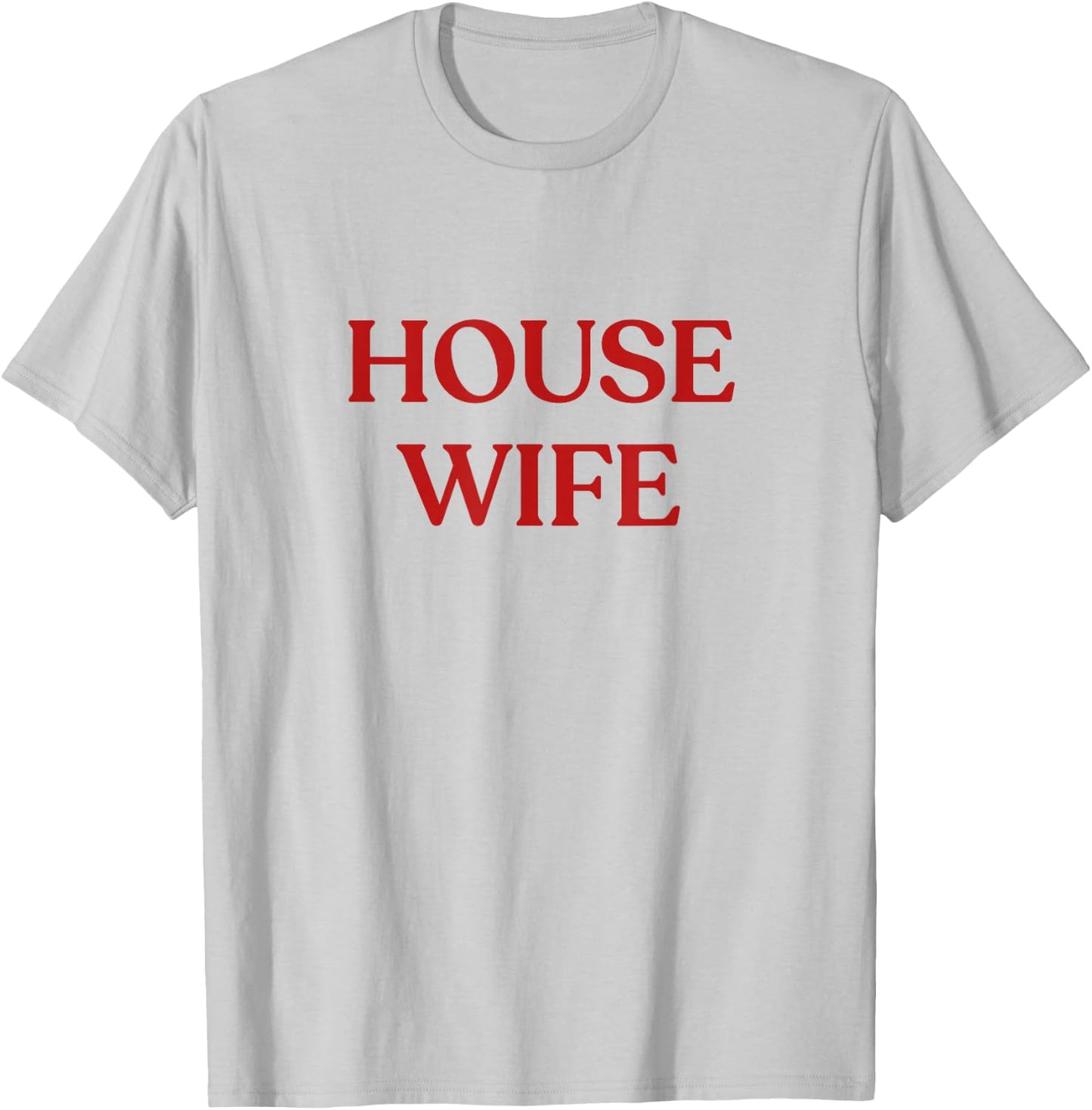 House Wife Y2K Aesthetic Trendy EDM Rave House Music T-Shirt - T-Shirt | Ash