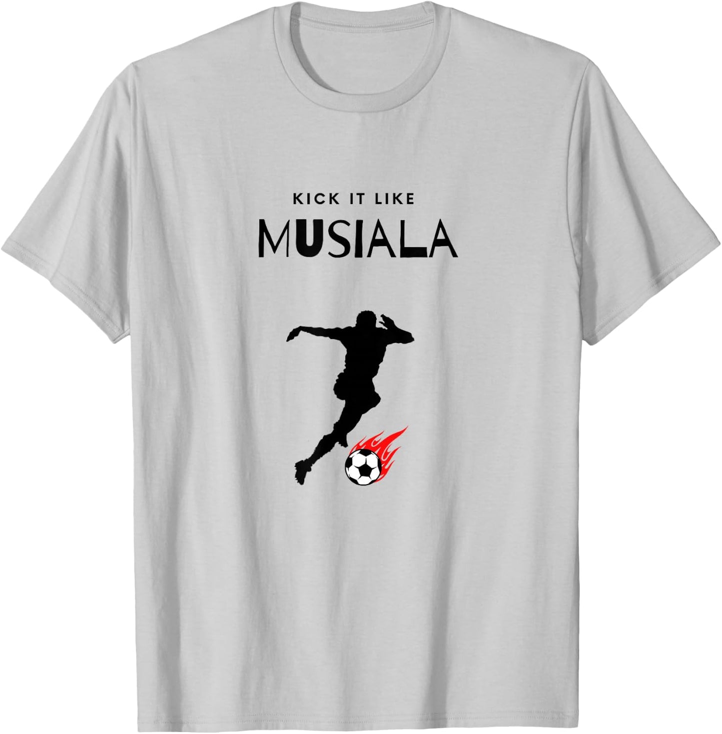 Kick it like MUSIALA T-Shirt - T-Shirt | Ash