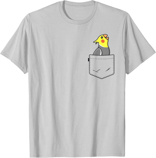 Pocket Cockatiel Women Girls Funny Bird Mom Birb Lovers