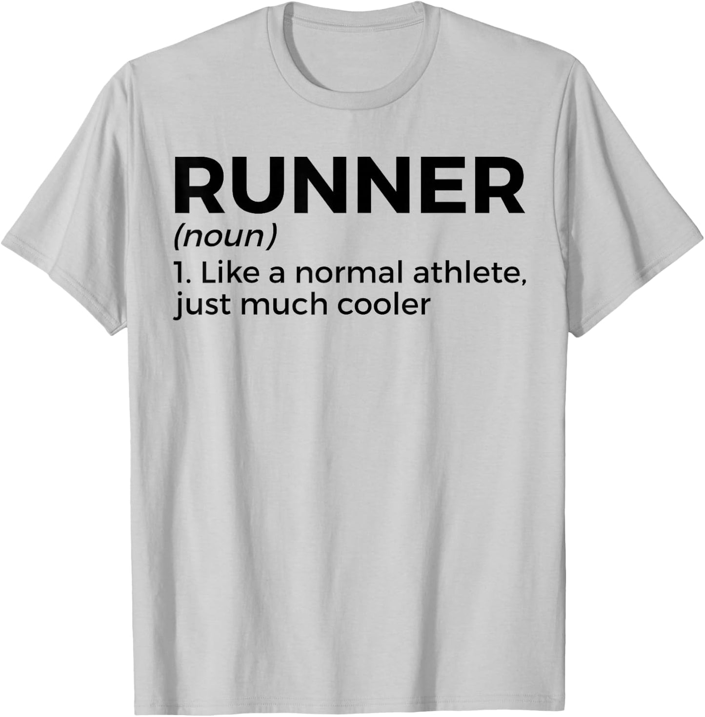 Running Definition Funny Runner T-Shirt - T-Shirt | Ash