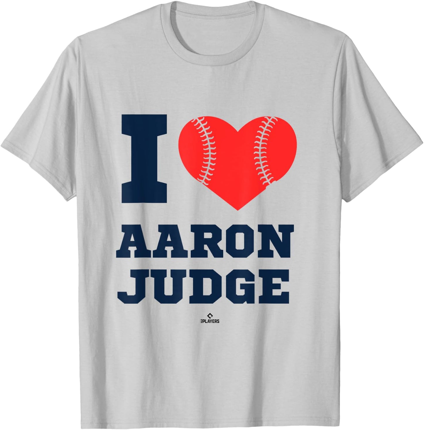 Aaron Judge | New York Baseball Player | MLBAJUD6001 T-Shirt - T-Shirt | Ash