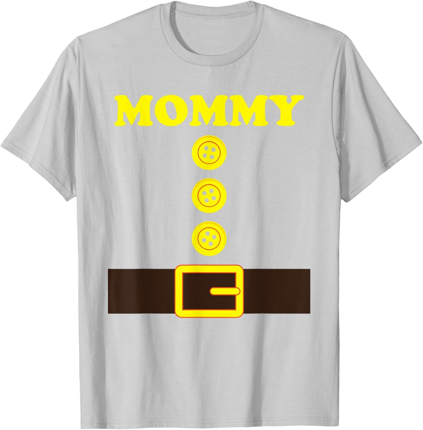Mommy Halloween Costume Color Group Mommy Dwarf Matching T-Shirt - T-Shirt | Ash