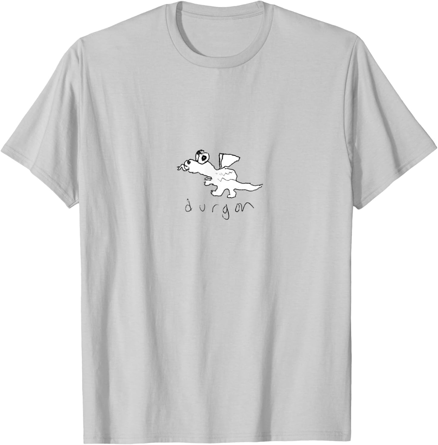 Durgon Dragon Graphic Streetwear Harujuku Aesthetic T-Shirt - T-Shirt | Ash