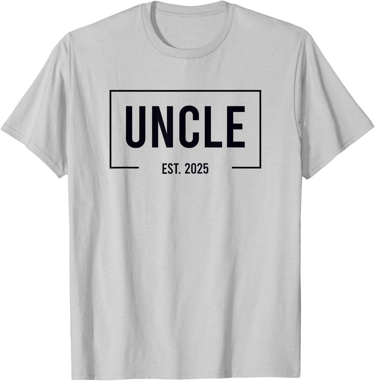 Uncle Est. 2025 Logo Onkel Loading New Uncle T-Shirt - T-Shirt | Ash