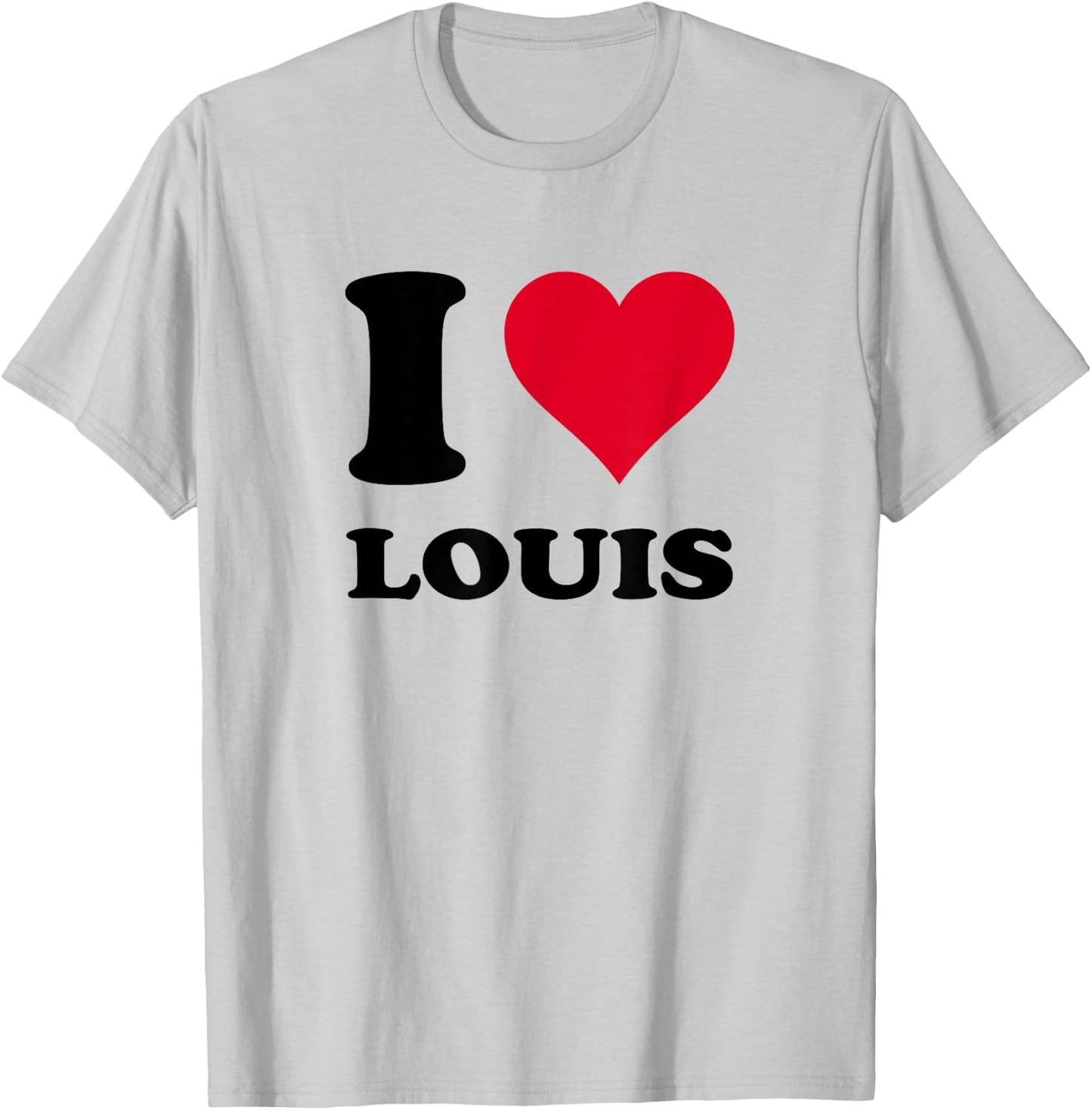 I Love Louis , white, S T-Shirt - T-Shirt | Ash