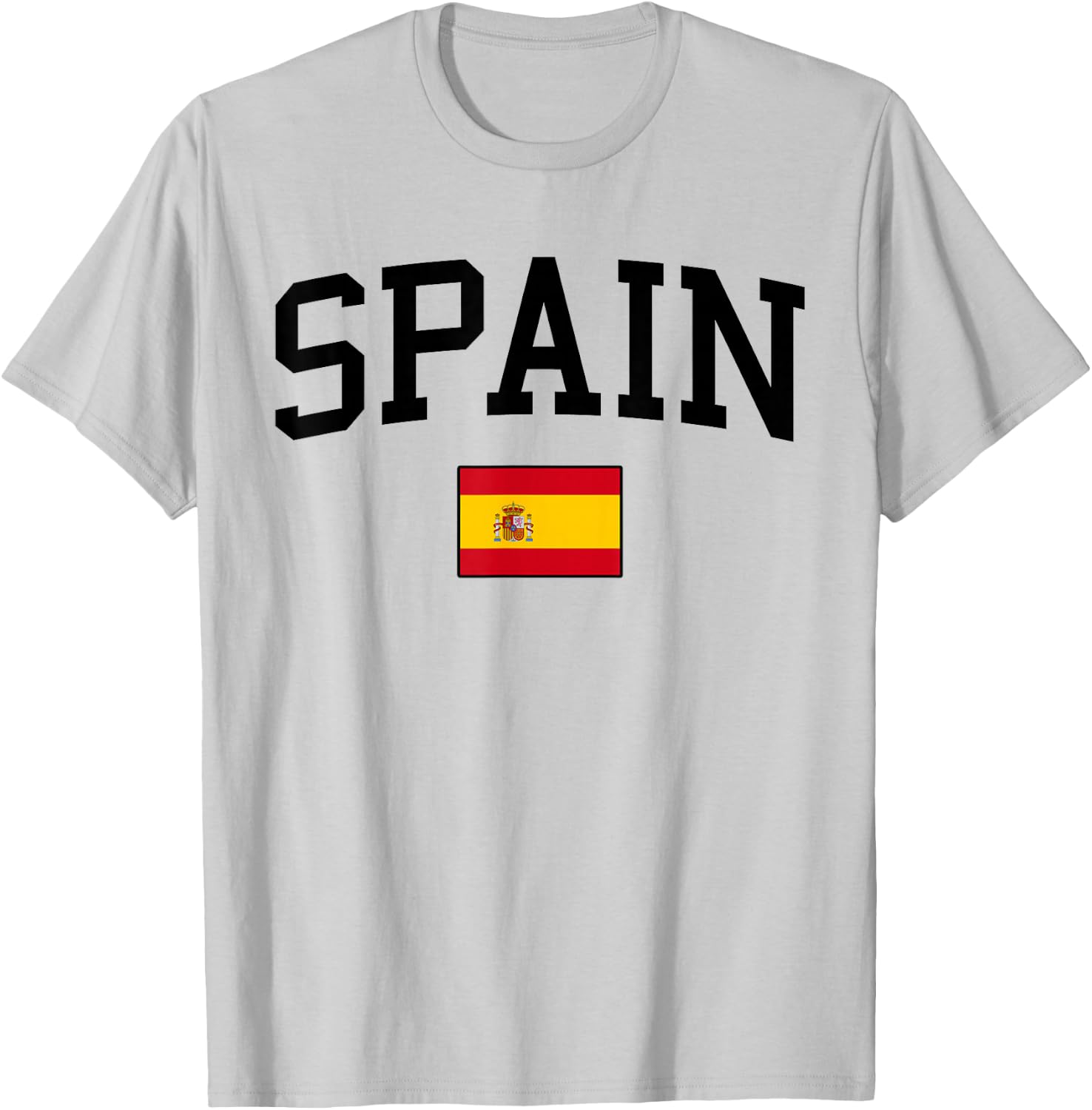 Spanische Flagge, Herren, Damen, Kinder, Spanien T-Shirt - T-Shirt | Ash