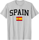 Spanische Flagge, Herren, Damen, Kinder, Spanien T-Shirt - T-Shirt | Ash