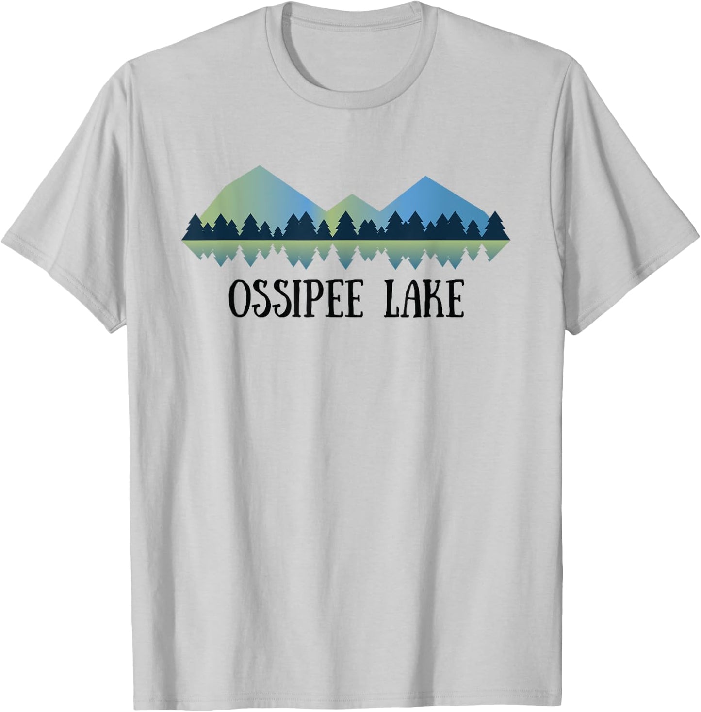 Lake Ossipee NH | New Hampshire Shirt T-Shirt - T-Shirt | Ash