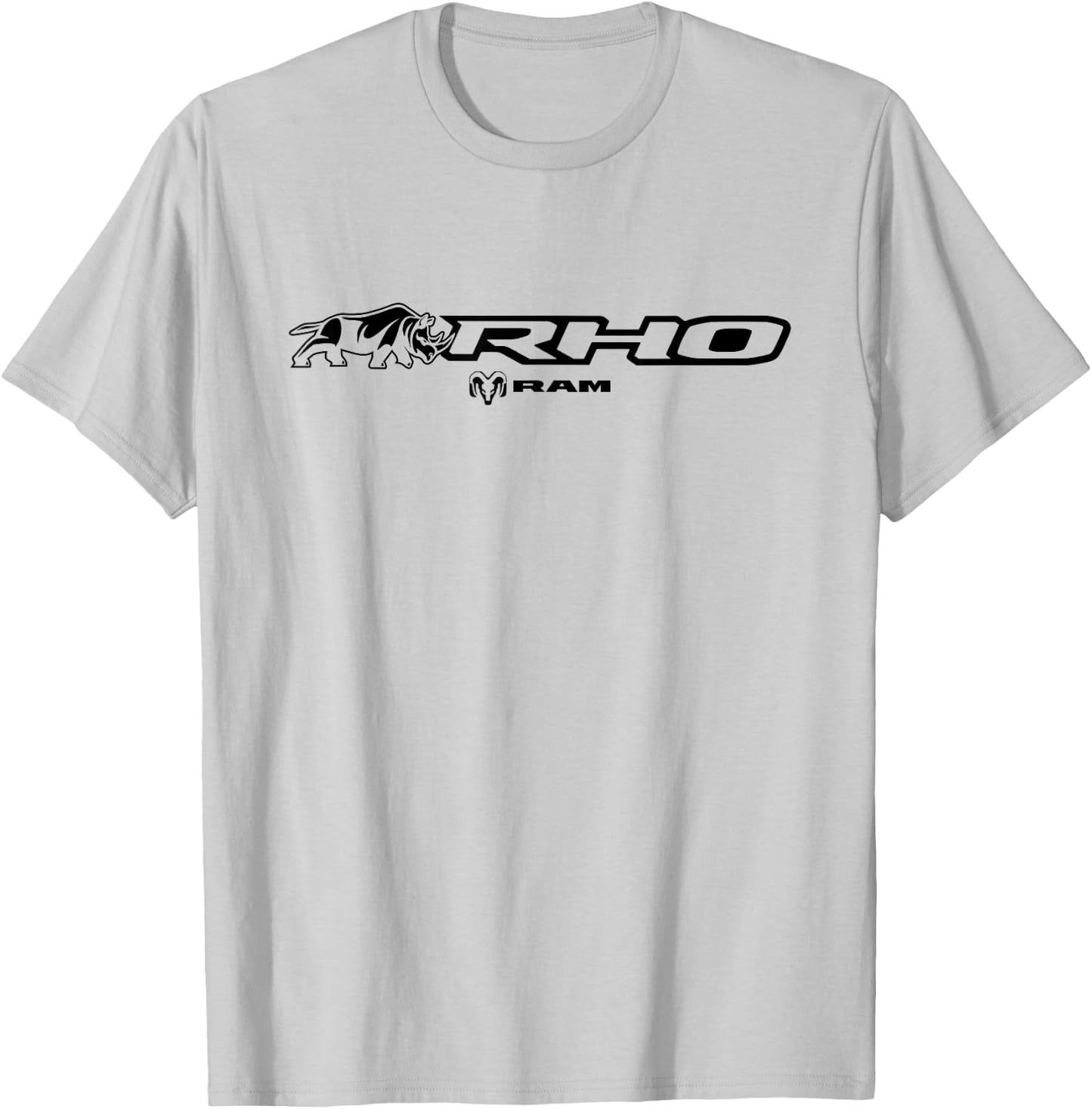 Ram Trucks Ram RHO Logo - Officially Licensed T-Shirt - T-Shirt | Ash