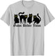 Gatos Before Vatos, Spanish Cat, Gatos Before Vatos T-Shirt - T-Shirt | Ash