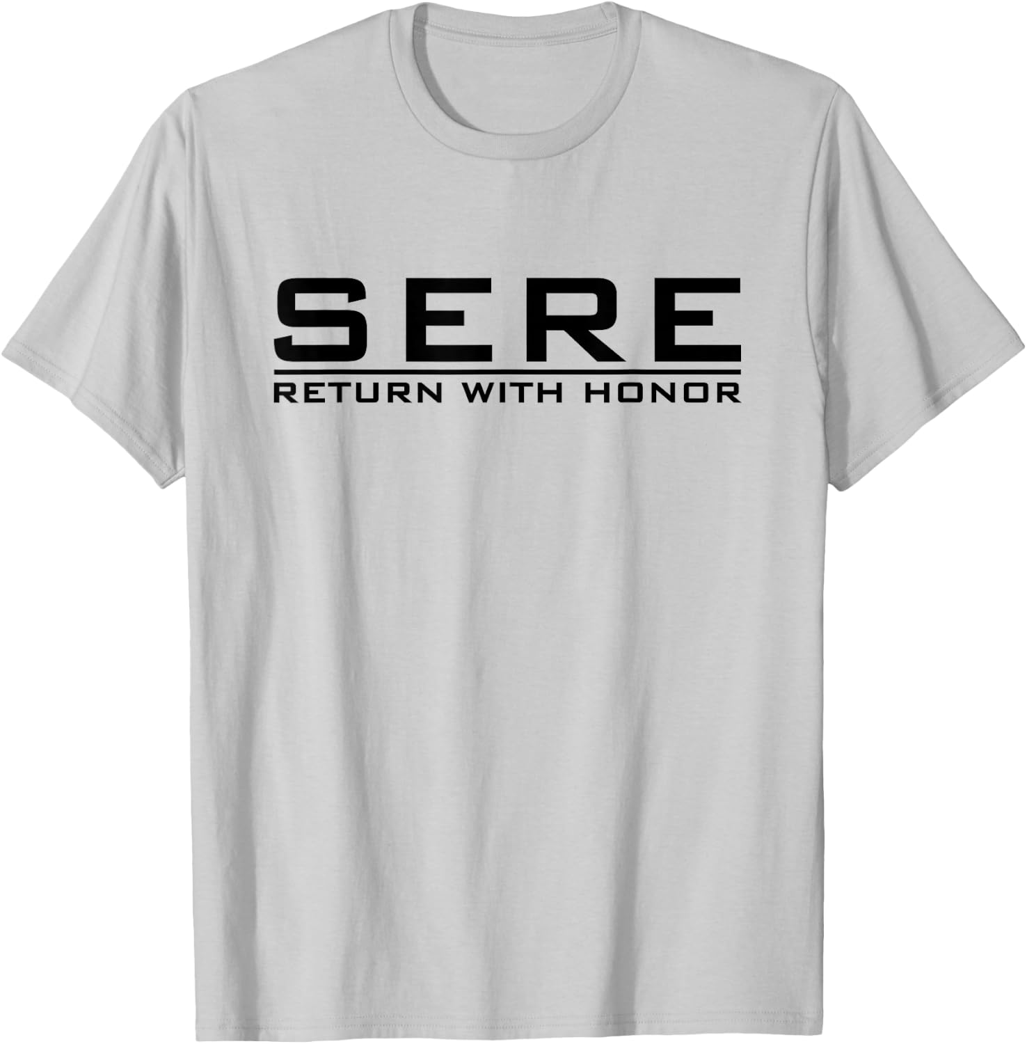 SERE Survival Evasion Resistance & Escape Military Training T-Shirt - T-Shirt | Ash