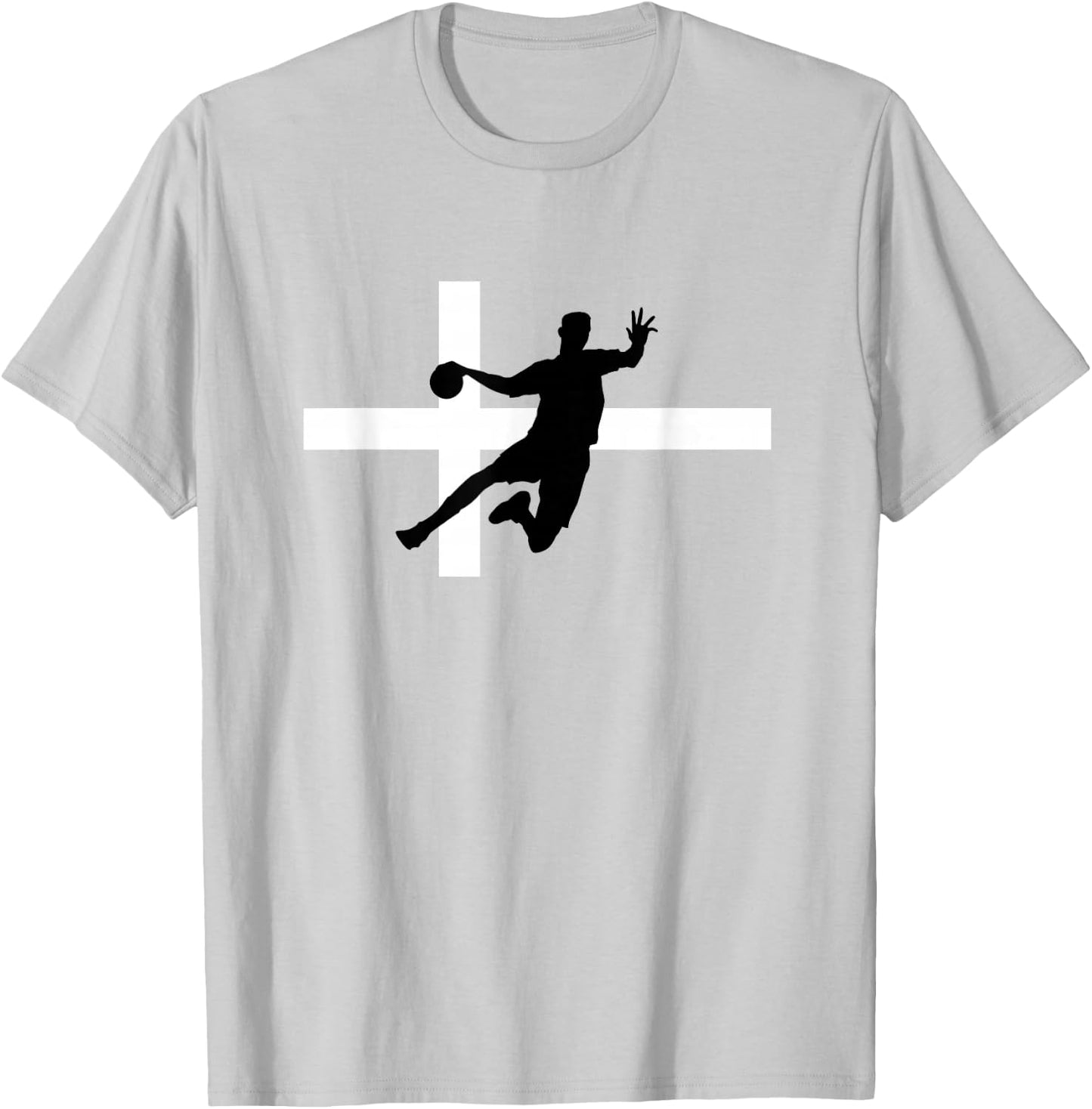 Handball Fan Outfit Dänemark Handballspieler Birthday , red T-Shirt - T-Shirt | Ash
