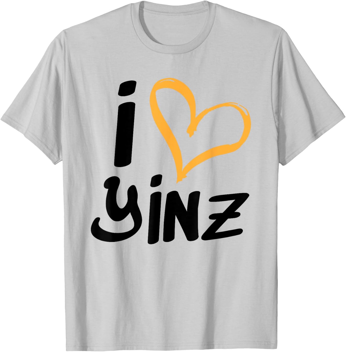 Pittsburgh Yinzer I love Yinz T shirt - Men Women Child T-Shirt - T-Shirt | Ash