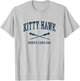 Kitty Hawk North Carolina Vintage Nautical Paddles Sports Oa T-Shirt - T-Shirt | Ash
