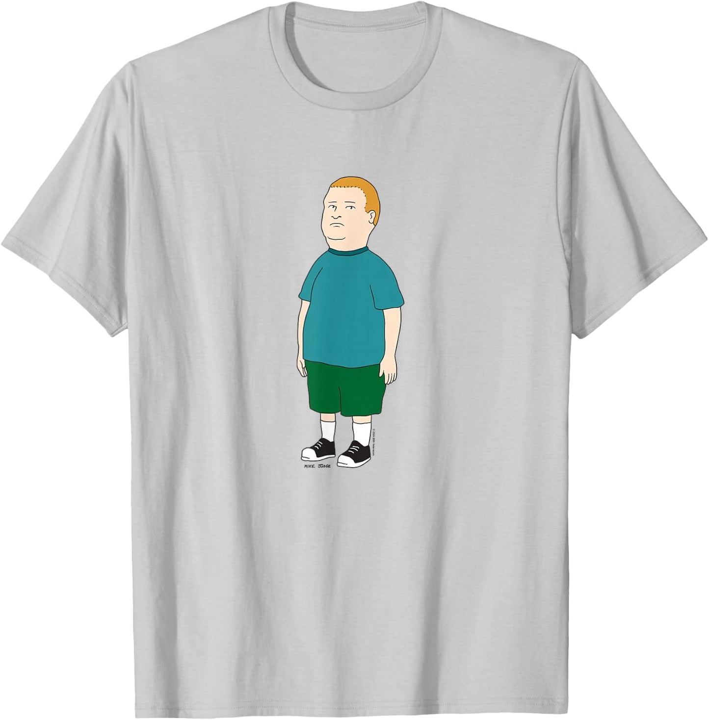 King of The Hill Bobby Hill Simple Standing Pose T-Shirt - T-Shirt | Ash