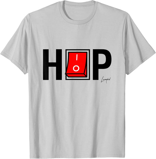 Hip Hop Rap Music Urban Street Art Design T-Shirt - T-Shirt | Ash