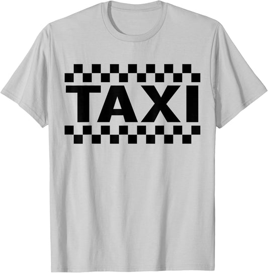 Pretend I'm a Taxi Halloween Costume Driver Uniform Funny T-Shirt - T-Shirt | Ash