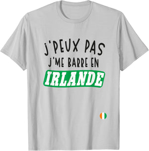 J'Peux Pas J'me Barre En Ireland , white, S T-Shirt - T-Shirt | Ash
