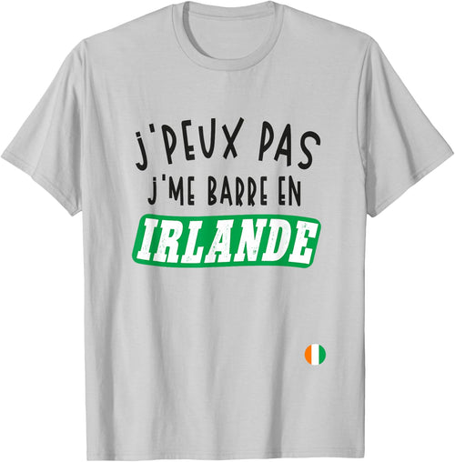 J'Peux Pas J'me Barre En Ireland , white, S