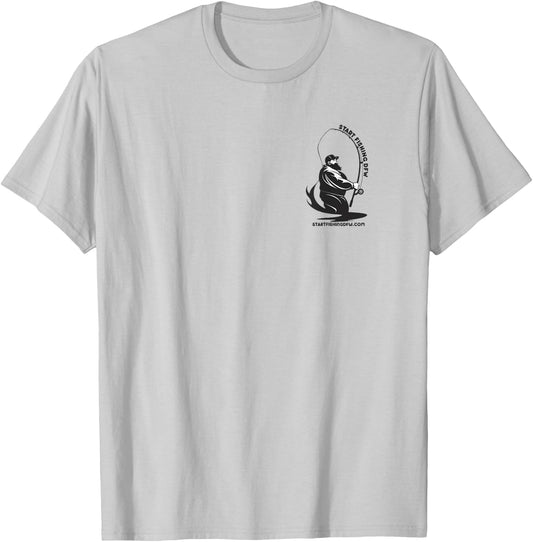 Start Fishing DFW T-Shirt - T-Shirt | Ash
