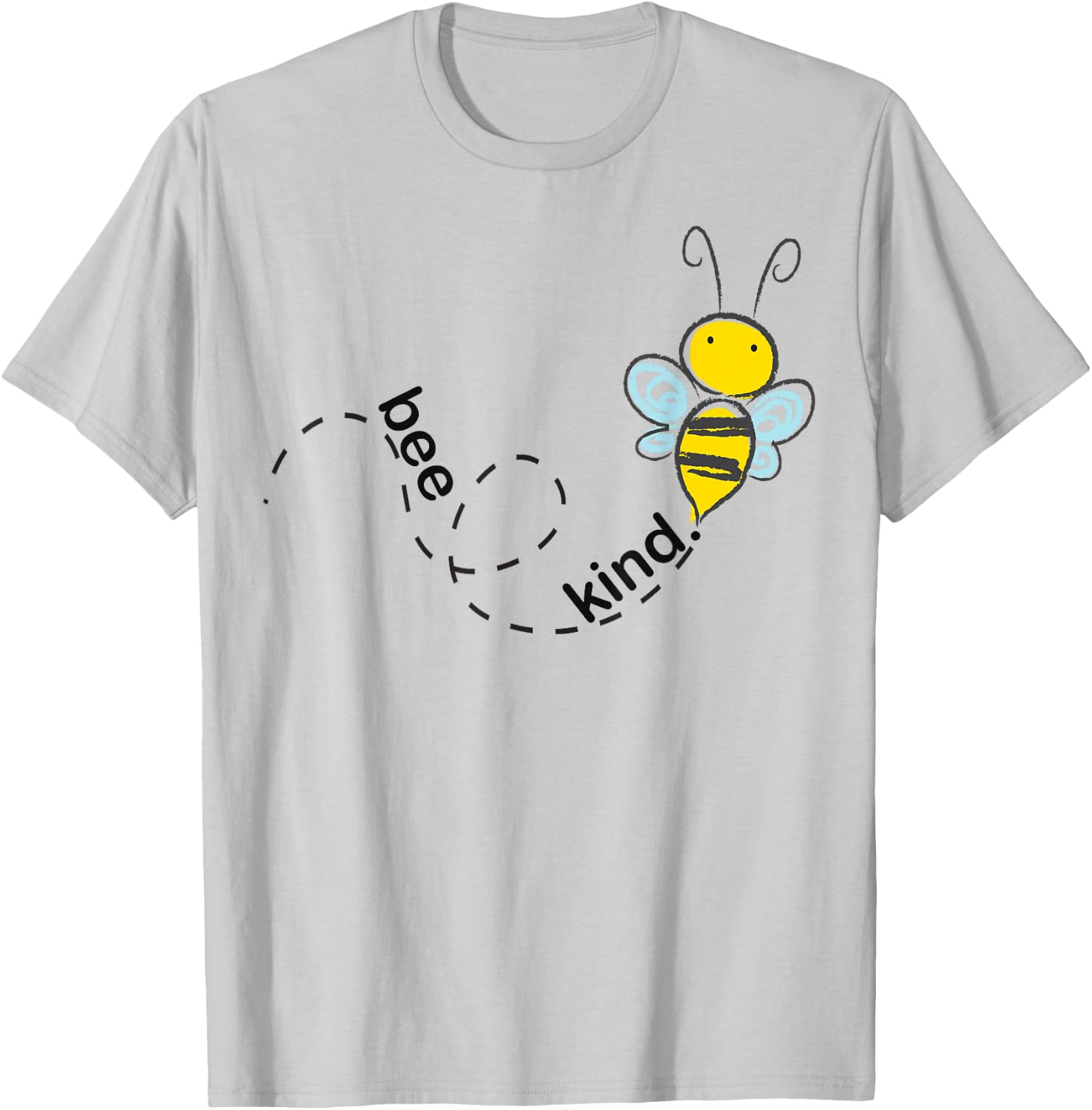 Perfect Be Kind Shirt Funny Save the Bee Kind T Shirt Gift T-Shirt - T-Shirt | Ash