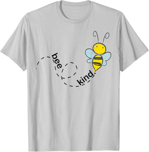 Perfect Be Kind Shirt Funny Save the Bee Kind T Shirt Gift T-Shirt - T-Shirt | Ash