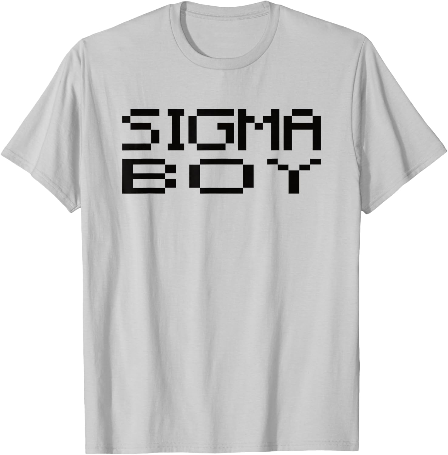 Sigma Boy – Sigma Design Trendy Motivational Men's , grey, S T-Shirt - T-Shirt | Ash