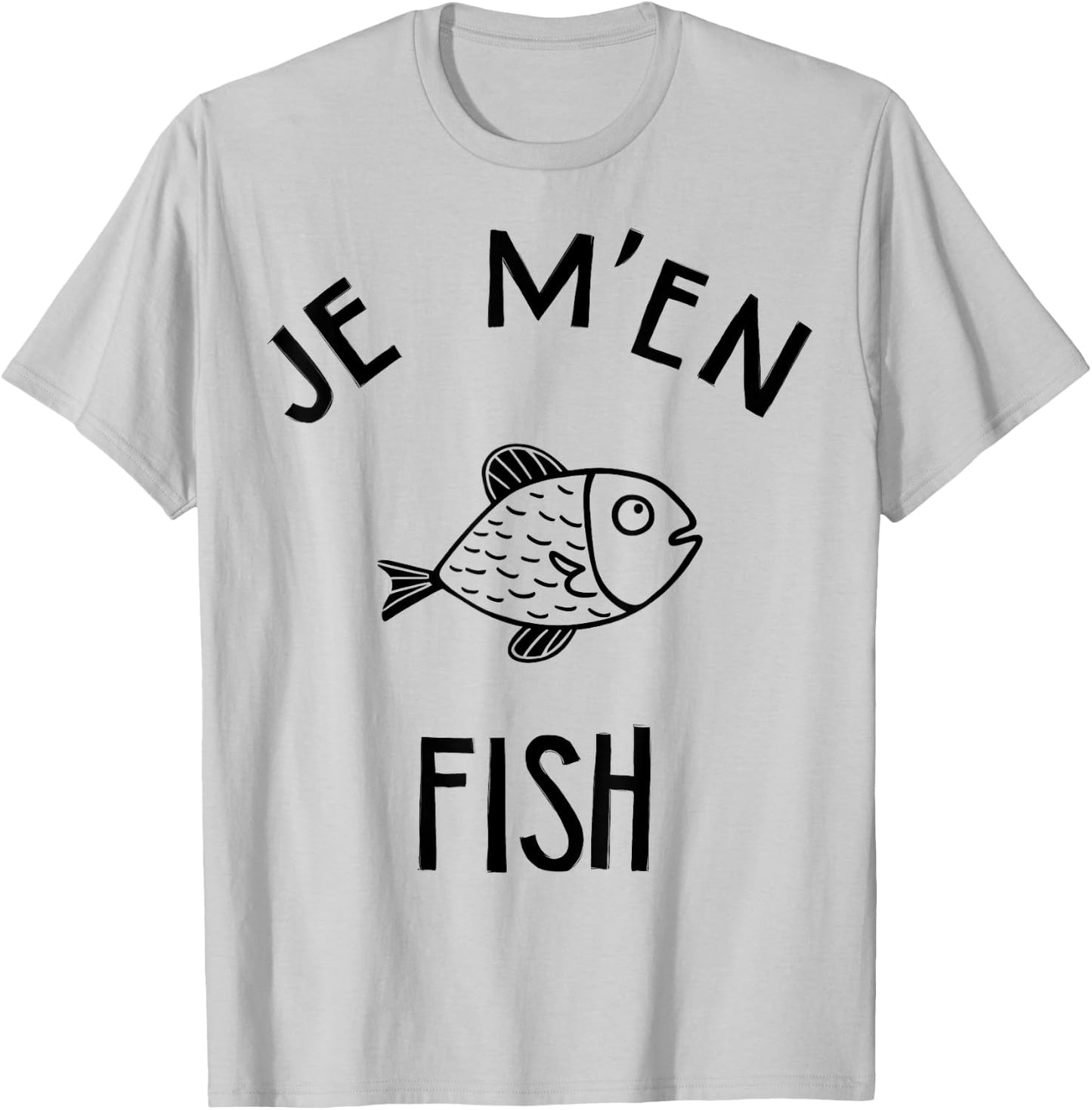 Je M'en Fish , white, S T-Shirt - T-Shirt | Ash
