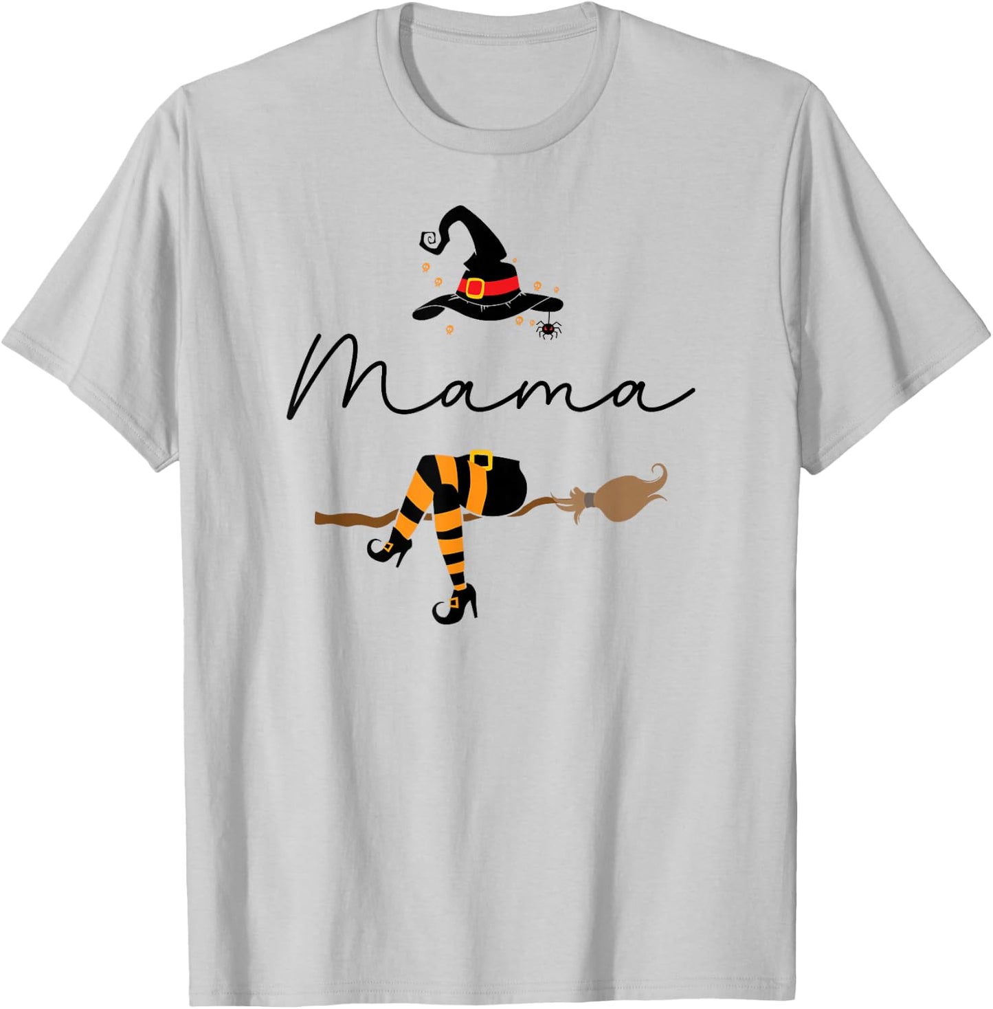 Mama Tocher Partnerlook Mutter Tochter Outfit Halloween Hexe T-Shirt - T-Shirt | Ash