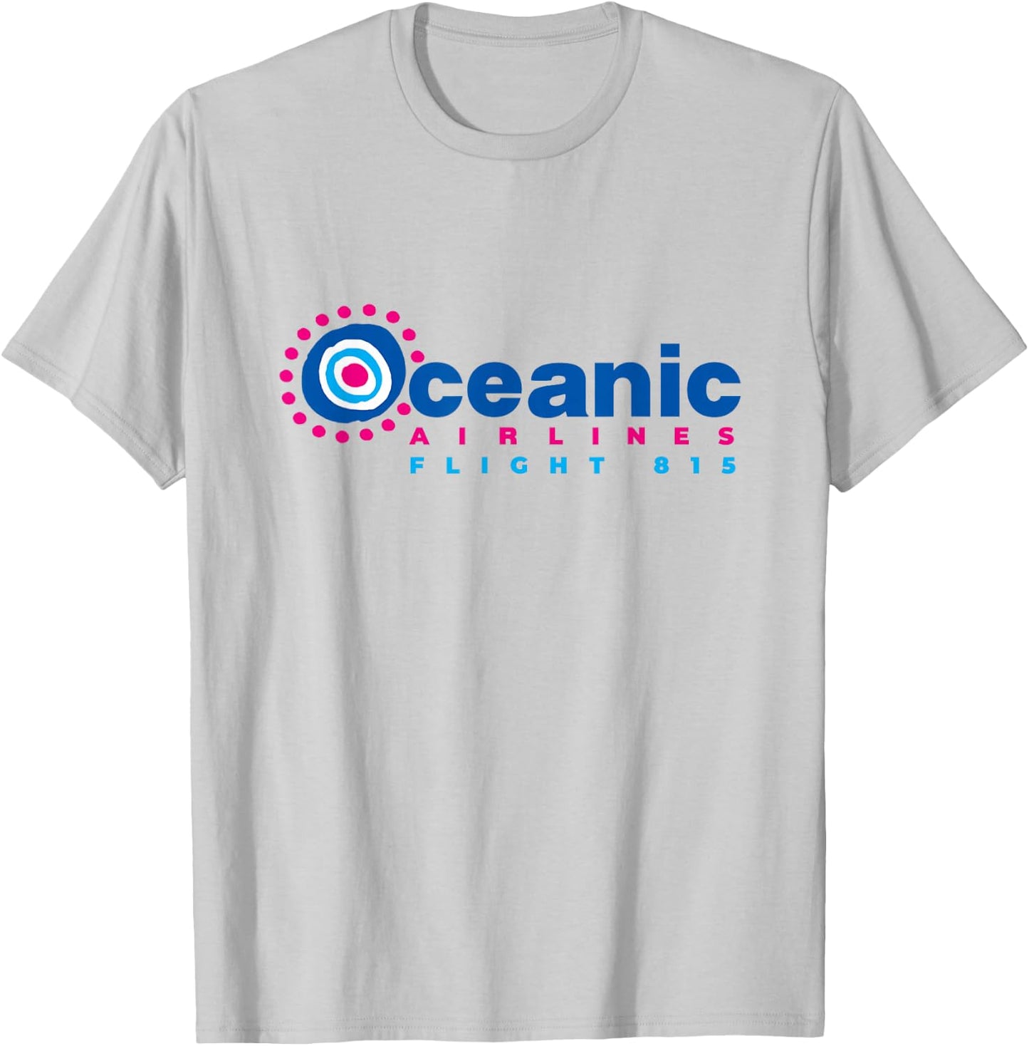 Oceanic Airlines , grey, S T-Shirt - T-Shirt | Ash