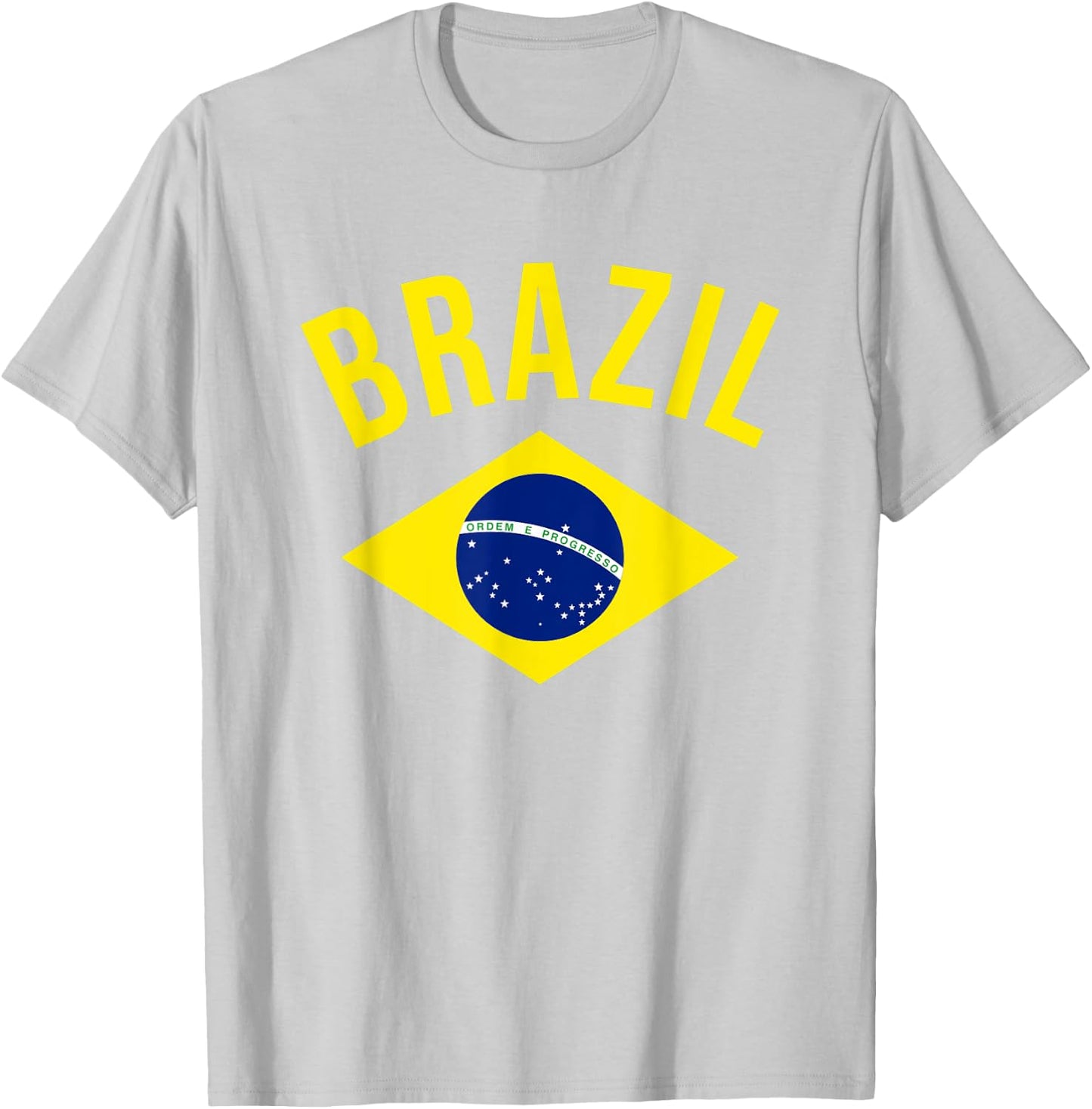 Brazil Brasil fan Brazilian outfit T-Shirt - T-Shirt | Ash
