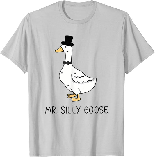 Mr. Silly Goose Couple Matching Wedding Funny Men T-Shirt - T-Shirt | Ash