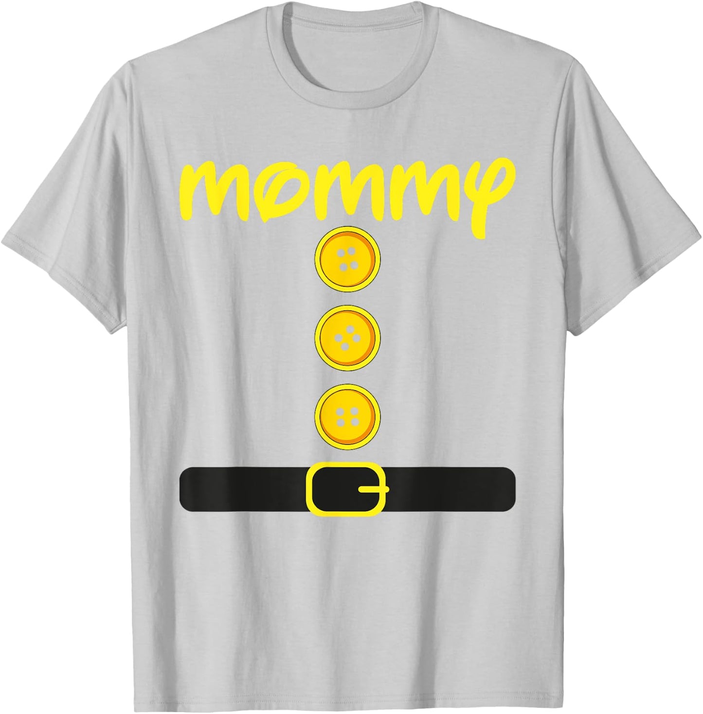 Mommy Dwarf Costume Color Family Matching Dwarf Halloween T-Shirt - T-Shirt | Ash