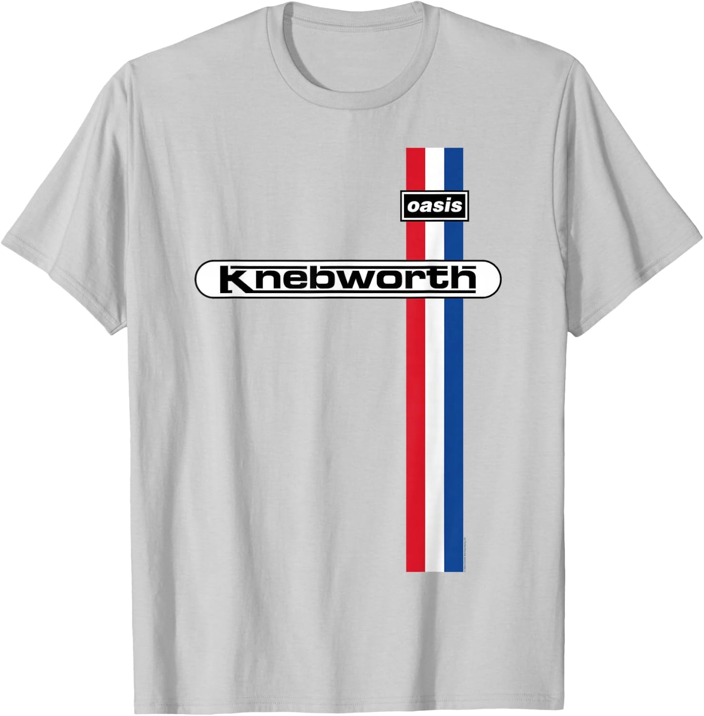 Oasis Knebworth In White , white, S T-Shirt - T-Shirt | Ash