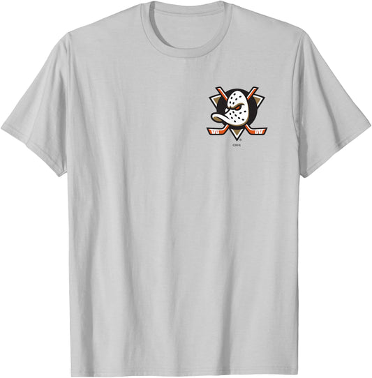 Anaheim Ducks Support Gray Officially Licensed T-Shirt - T-Shirt | Ash