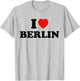 I Love Berlin Fan Souvenir Germany Travel I Heart , White T-Shirt - T-Shirt | Ash