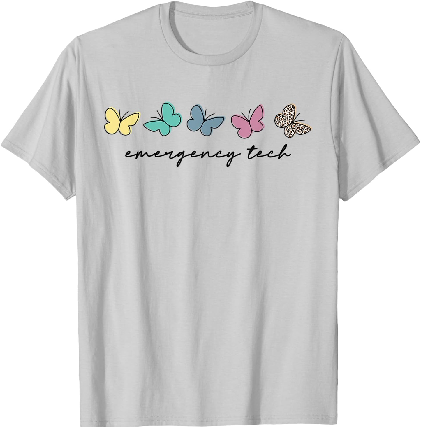 Emergency Room Technician ER Tech Nurse Technologist T-Shirt - T-Shirt | Ash
