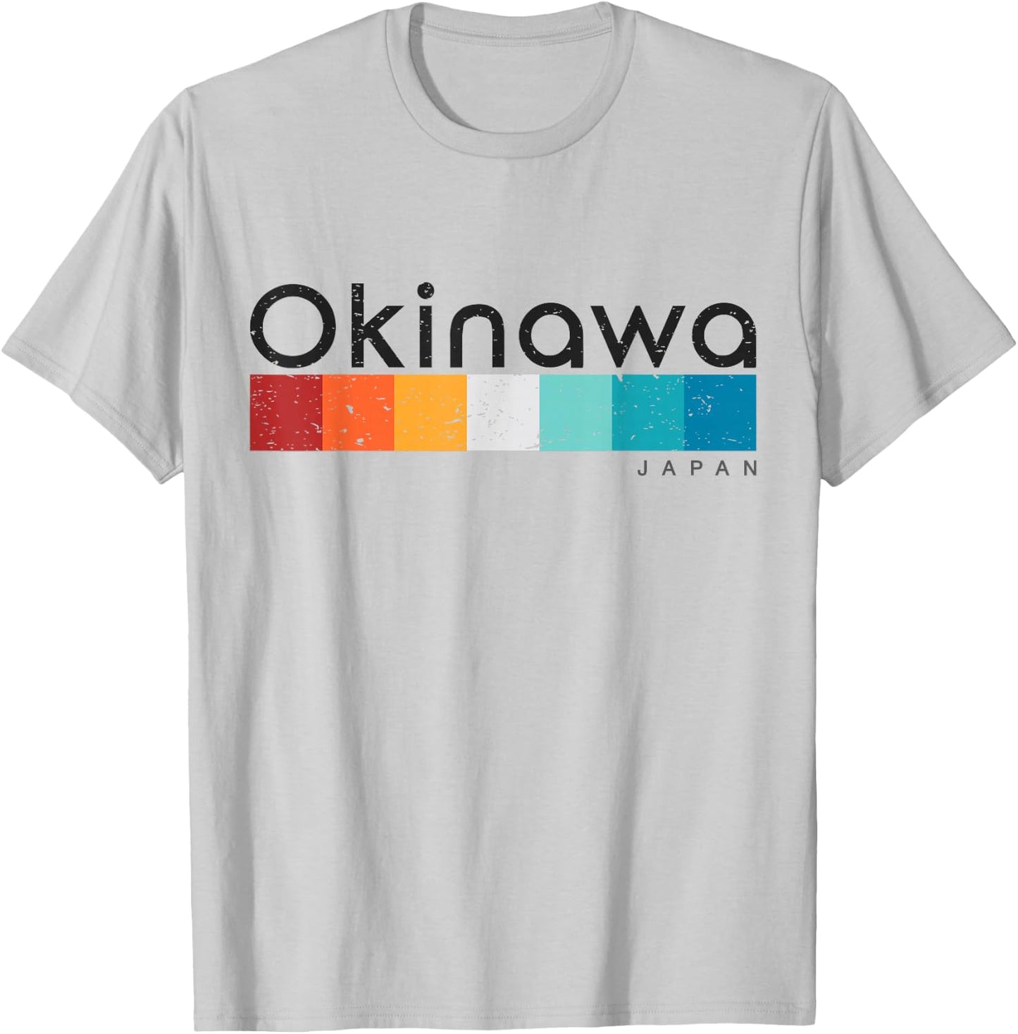 Vintage- im Retrodesign von Okinawa Japan T-Shirt - T-Shirt | Ash