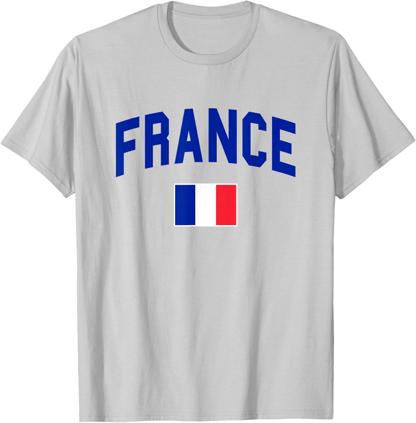 France - Flag of France - Throwback Design - Classic T-Shirt - T-Shirt | Ash