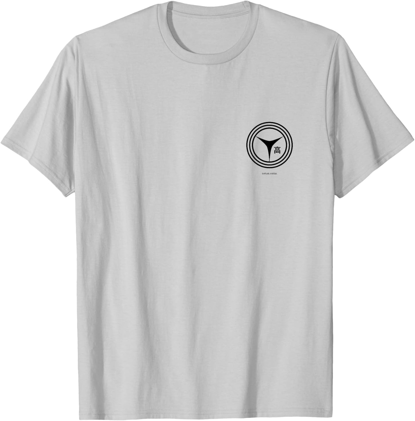 Persona 4 Golden Yasogami High School Emblem (Lt) ATLUS T-Shirt - T-Shirt | Ash