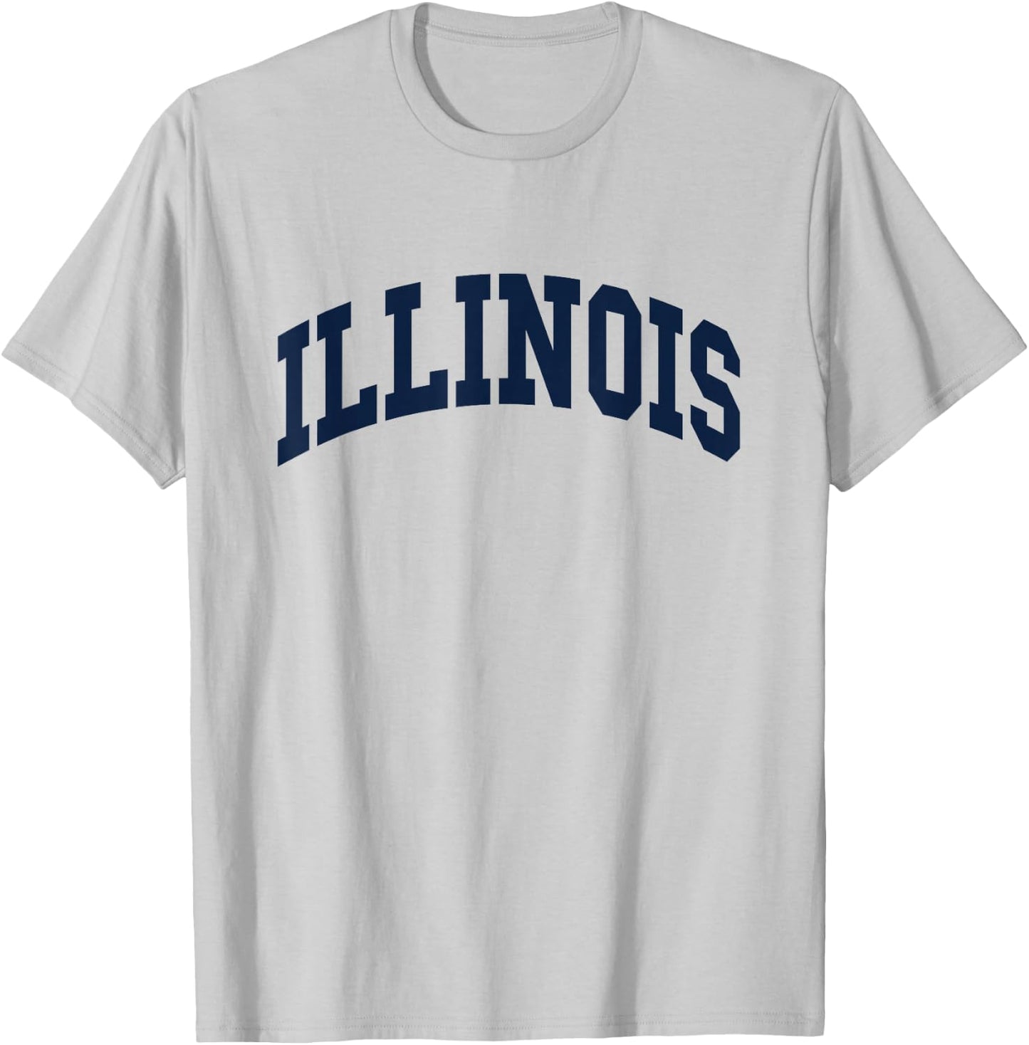 Illinois - Throwback Design - Classic T-Shirt - T-Shirt | Ash