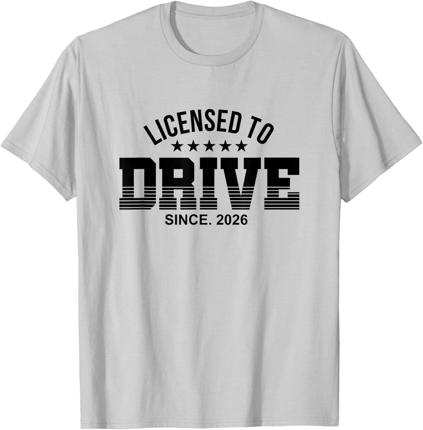 Führerscheinprüfung Fahrprüfung bestanden Führerschein 2026 T-Shirt - T-Shirt | Ash