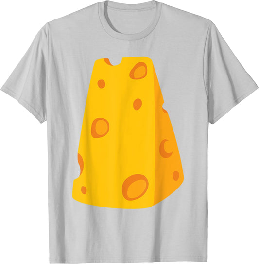 Men's Cheese Costume Cheese Costume Carnival Halloween Cheese , yellow T-Shirt - T-Shirt | Ash