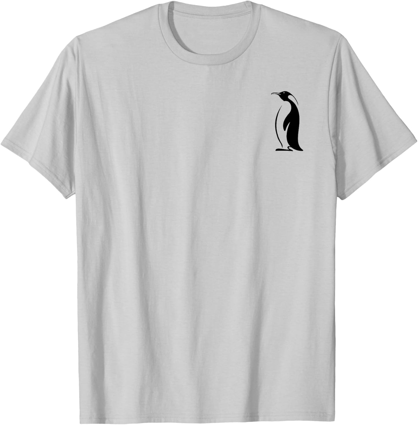 Penguin Logo T-Shirt - T-Shirt | Ash