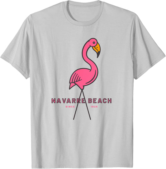 Navarre Beach Florida T-Shirt - T-Shirt | Ash