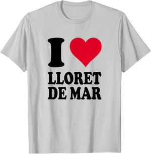 I Love Lloret De Mar , white, S T-Shirt - T-Shirt | Ash