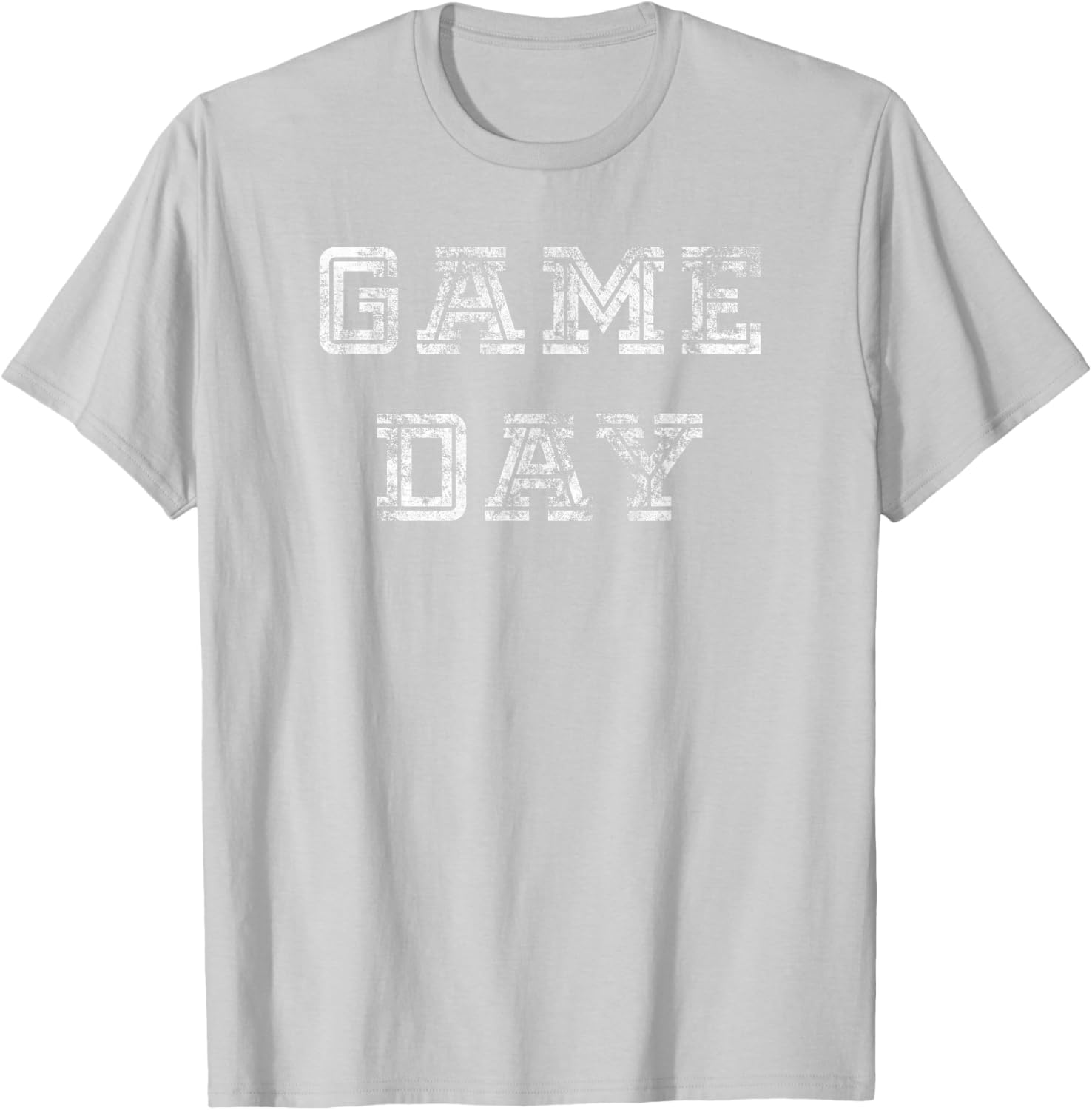 Game Day Football Shirt Men Women Kids Vintage Football Gift T-Shirt - T-Shirt | Ash