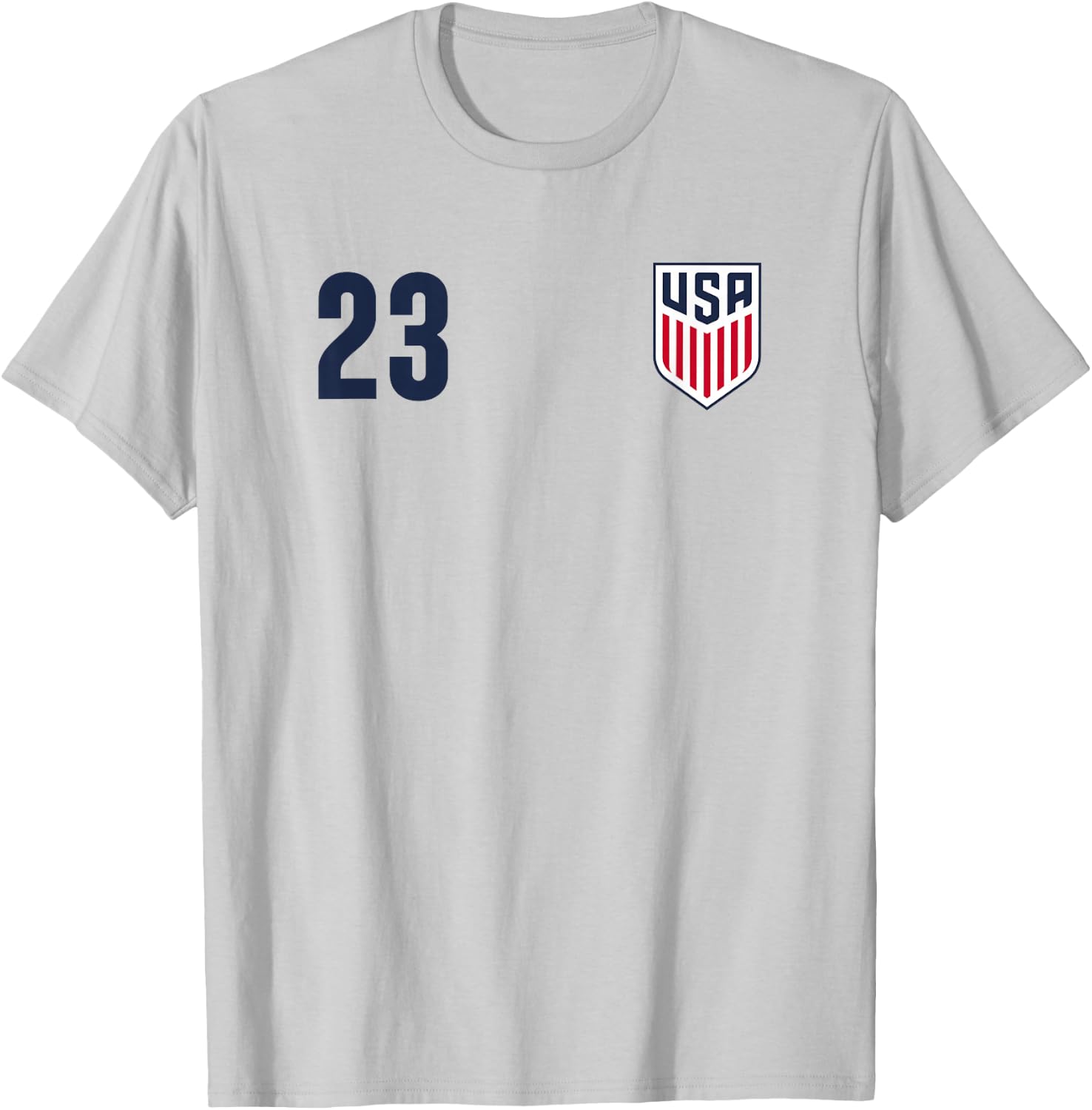 Officially Licensed US Soccer Joe Scally, Legacy #23 T-Shirt - T-Shirt | Ash