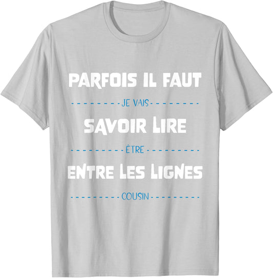 Futur Cousin Annonce Grossesse Bébé Humour Enfant , Blue, S T-Shirt - T-Shirt | Ash