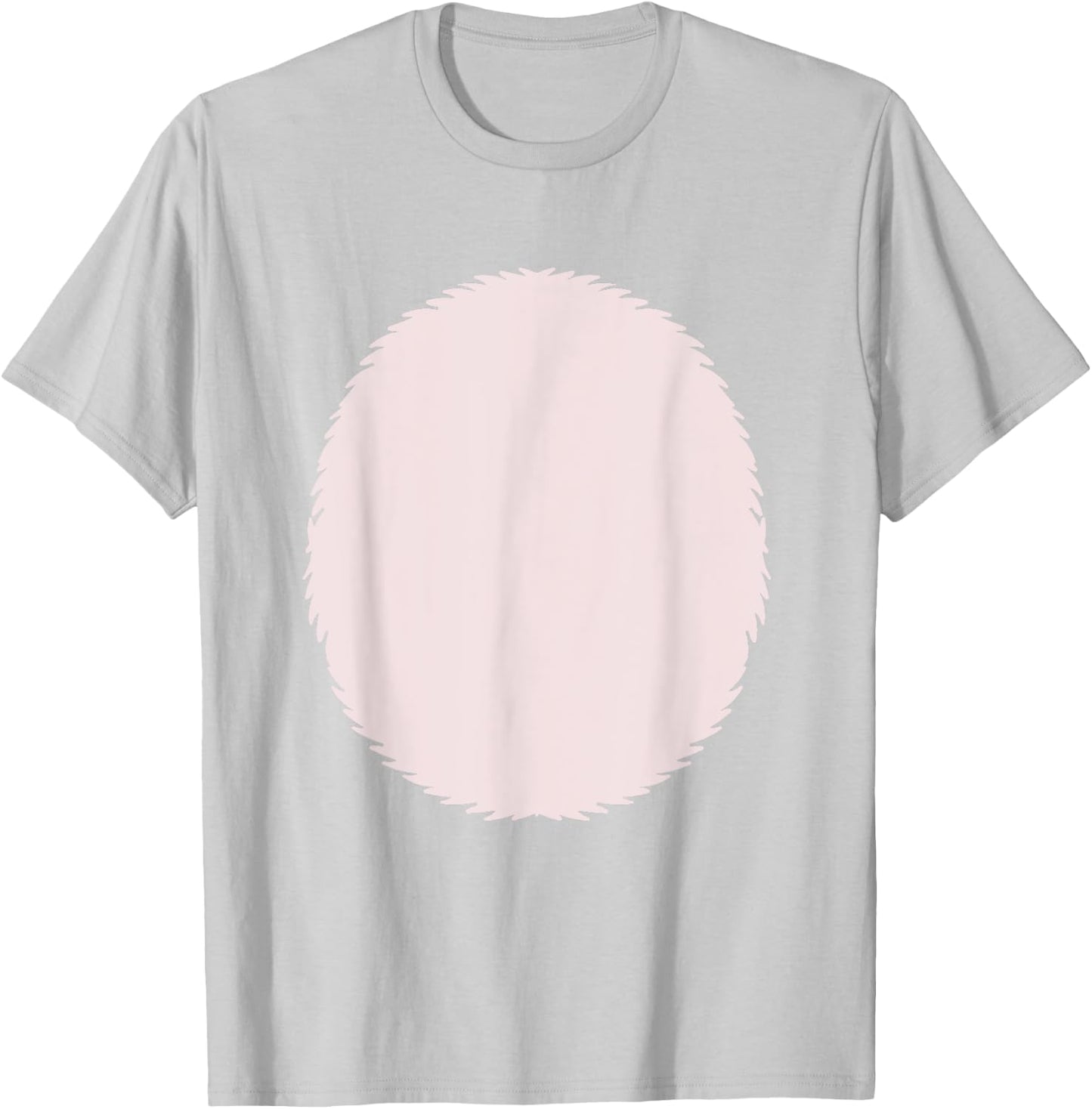 pig costume apparel Pig Belly Pink Fur Barnyard Animal Piggy T-Shirt - T-Shirt | Ash